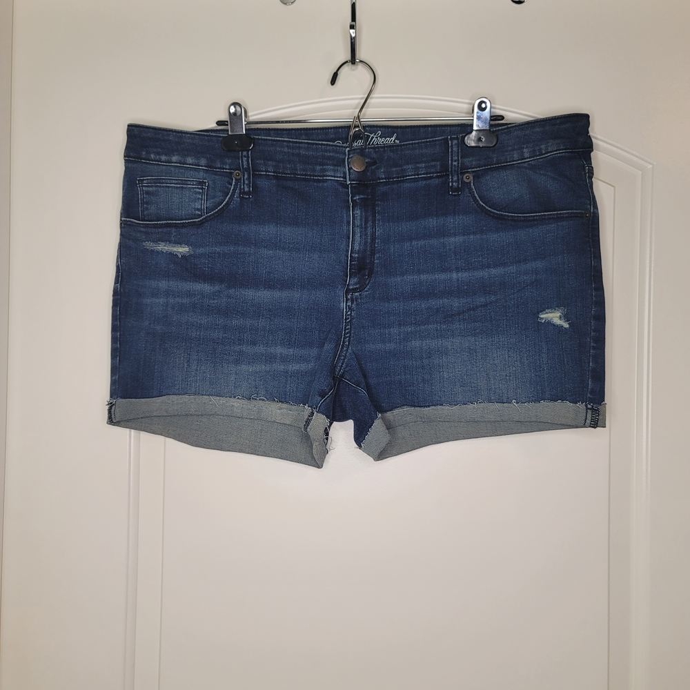 Universal Thread Dark Blue Jean Shorts